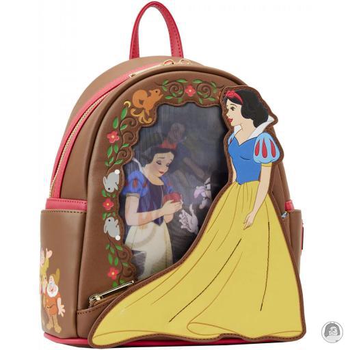 Loungefly Mini sac à dos Série Princesse Lenticulaire Blanche Neige Blanche-Neige et les Sept Nains (Disney) (Blanche-Neige et les Sept Nains (Disney))