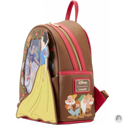 Loungefly Mini sac à dos Série Princesse Lenticulaire Blanche Neige Blanche-Neige et les Sept Nains (Disney) (Blanche-Neige et les Sept Nains (Disney))