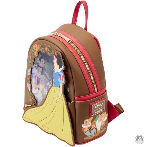 Loungefly Mini sac à dos Série Princesse Lenticulaire Blanche Neige Blanche-Neige et les Sept Nains (Disney) (Blanche-Neige et les Sept Nains (Disney))