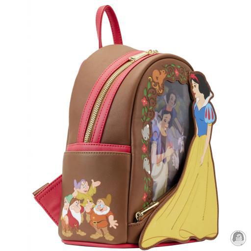 Loungefly Mini sac à dos Série Princesse Lenticulaire Blanche Neige Blanche-Neige et les Sept Nains (Disney) (Blanche-Neige et les Sept Nains (Disney))