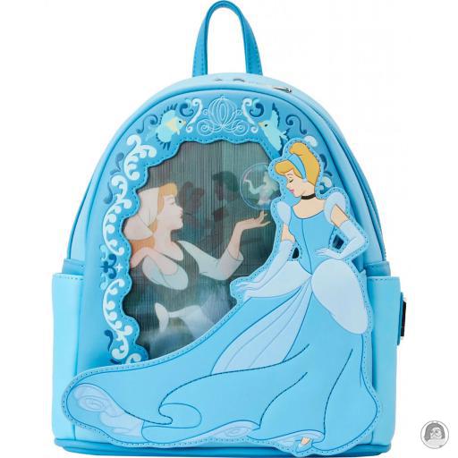 Loungefly Mini sac à dos Série Princesse Lenticulaire Cendrillon Cendrillon (Disney)