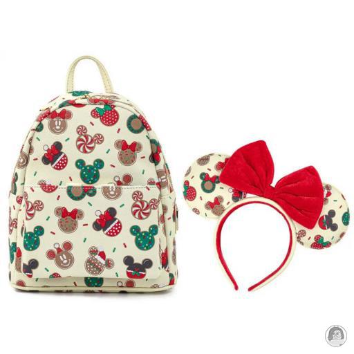 Loungefly Mini sac à dos & Serre-tête Biscuits de Noël Mickey Mouse (Disney) (Mickey Mouse (Disney))