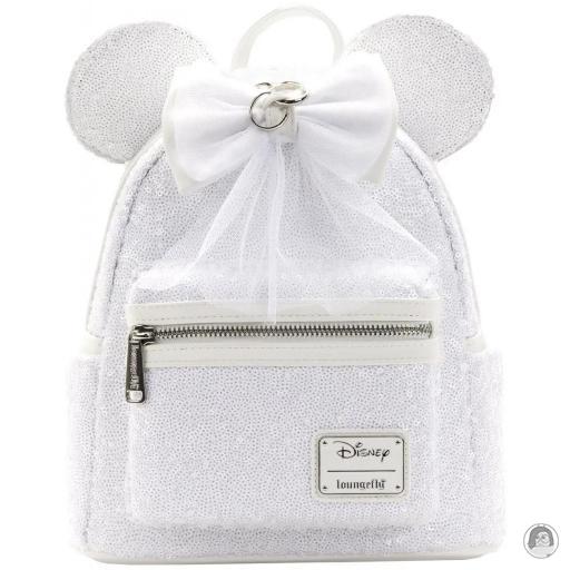 Loungefly Mini sac à dos & Serre-tête Sequin Mariage Mickey Mouse (Disney)