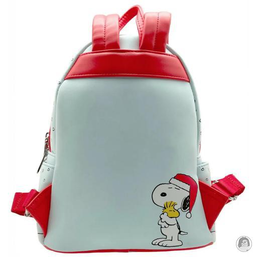 Loungefly Mini sac à dos Snoopy et Woodstock Offrent un Cadeau Glow Snoopy (Snoopy)