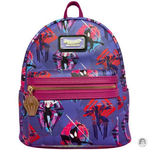 Loungefly Comic Spot Mini sac à dos Spider-Man Impression Intégrale Spider-Man : Across the Spider-Verse (Marvel)