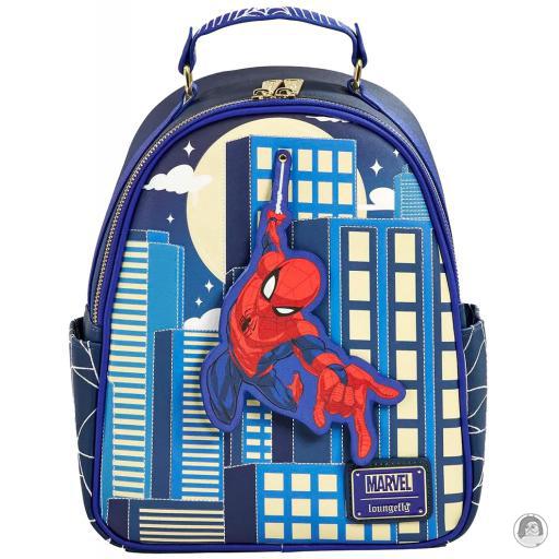 Loungefly Mini sacs à dos Mini sac à dos Spider-Man qui se Balance Spider-Man (Marvel)