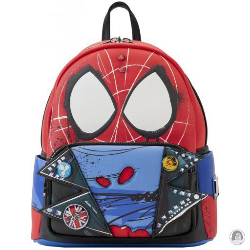 Loungefly Mini sac à dos Spider-Punk Cosplay Spider-Man : Across the Spider-Verse (Marvel) (Spider-Man : Across the Spider-Verse (Marvel))