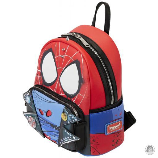 Loungefly Mini sac à dos Spider-Punk Cosplay Spider-Man : Across the Spider-Verse (Marvel) (Spider-Man : Across the Spider-Verse (Marvel))