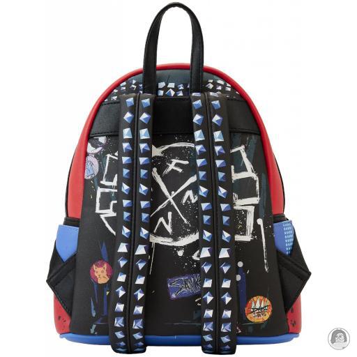 Loungefly Mini sac à dos Spider-Punk Cosplay Spider-Man : Across the Spider-Verse (Marvel) (Spider-Man : Across the Spider-Verse (Marvel))