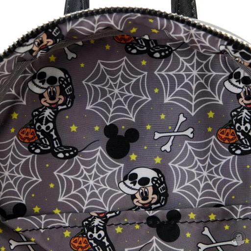 Loungefly Mini sac à dos Squelette Mickey Mouse Glow Mickey Mouse (Disney) (Mickey Mouse (Disney))