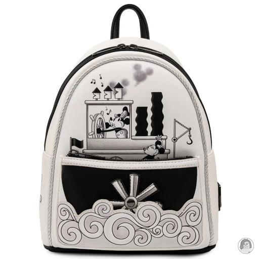 Loungefly Mini sac à dos Steamboat Willie Croisière Musicale Mickey Mouse (Disney) (Mickey Mouse (Disney))