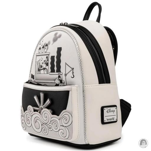 Loungefly Mini sac à dos Steamboat Willie Croisière Musicale Mickey Mouse (Disney) (Mickey Mouse (Disney))