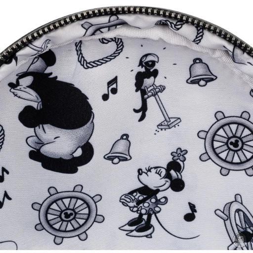 Loungefly Mini sac à dos Steamboat Willie Croisière Musicale Mickey Mouse (Disney) (Mickey Mouse (Disney))