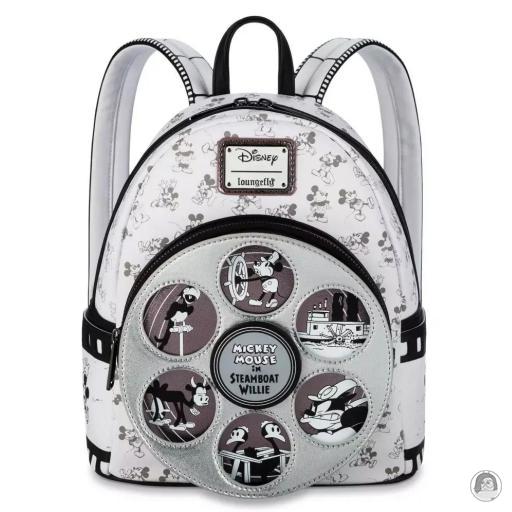 Loungefly Mini sac à dos Steamboat Willie Disney 100 Decades Mickey Mouse (Disney) (Mickey Mouse (Disney))