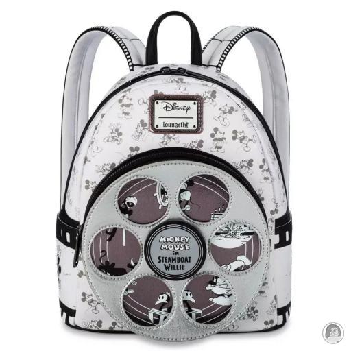 Loungefly Mini sac à dos Steamboat Willie Disney 100 Decades Mickey Mouse (Disney) (Mickey Mouse (Disney))