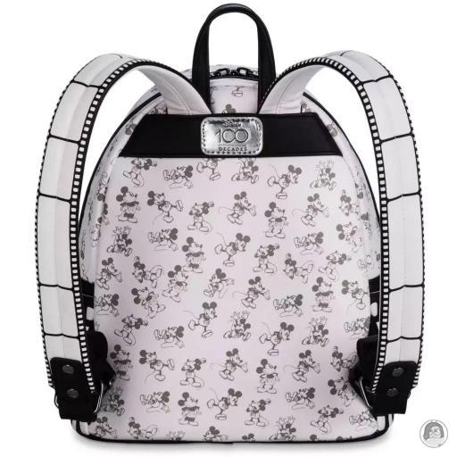 Loungefly Mini sac à dos Steamboat Willie Disney 100 Decades Mickey Mouse (Disney) (Mickey Mouse (Disney))