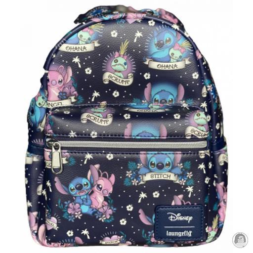 Loungefly Mini sac à dos Stitch Tattoo Lilo et Stitch (Disney) (Lilo et Stitch (Disney))