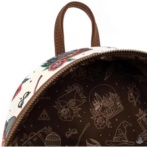 Loungefly Mini sac à dos Tatouage Harry Potter (Wizarding World) (Harry Potter (Wizarding World))