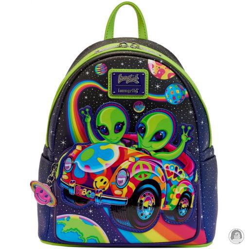 Loungefly Mini sacs à dos Mini sac à dos Tour Extraterrestre Cosmique Glow Lisa Frank