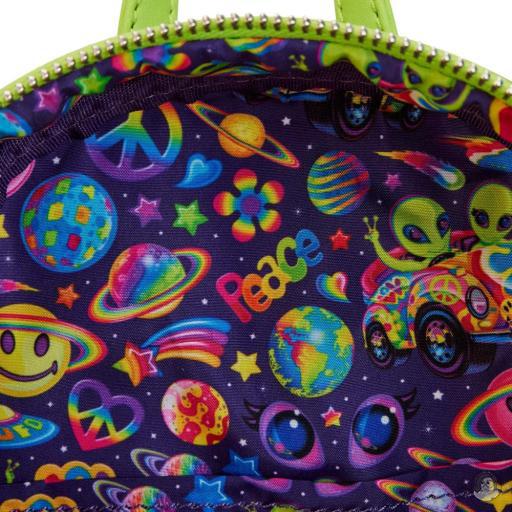 Loungefly Mini sac à dos Tour Extraterrestre Cosmique Glow Lisa Frank (Lisa Frank)