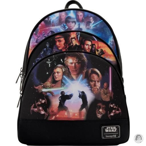 Loungefly Star Wars Mini sac à dos Trilogie 2 Star Wars