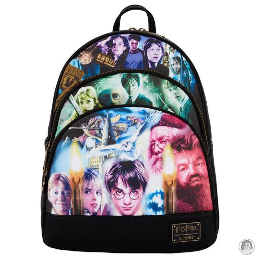 Loungefly Mini sac à dos Trilogie Harry Potter (Wizarding World) (Harry Potter (Wizarding World))