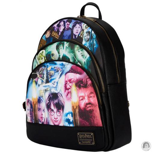 Loungefly Mini sac à dos Trilogie Harry Potter (Wizarding World) (Harry Potter (Wizarding World))