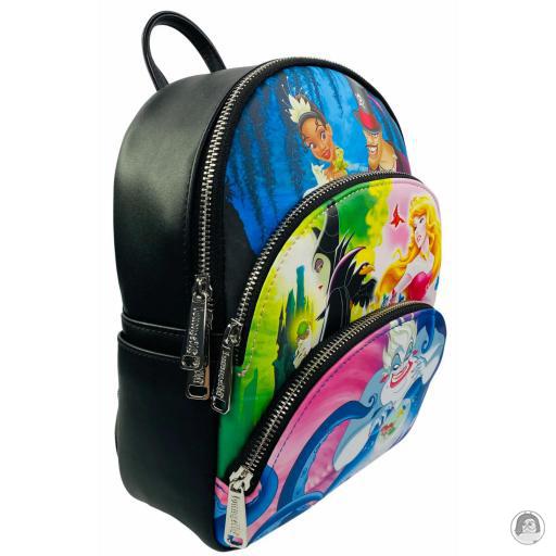 Loungefly Mini sac à dos Triple Poches Disney Gentils vs Méchants Scènes 2 Disney (Disney)