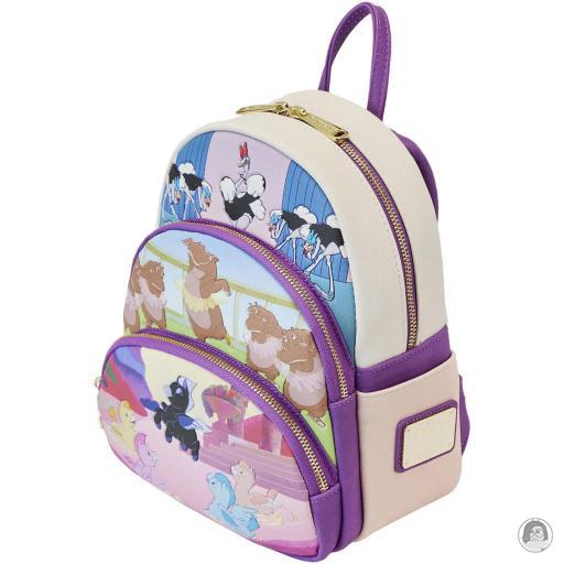 Loungefly Mini sac à dos Triple Poches Scènes Fantasia (Disney) (Fantasia (Disney))