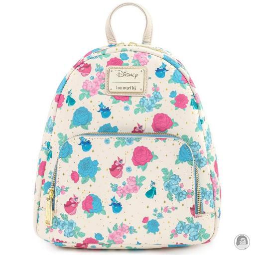 Loungefly La Belle au Bois Dormant (Disney) Mini sac à dos Les Trois Bonnes Fées Floral La Belle au Bois Dormant (Disney)