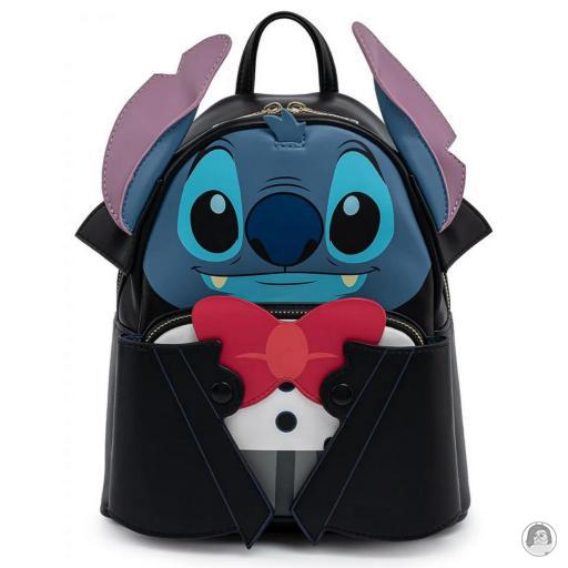 Loungefly Mini sacs à dos Mini sac à dos Vampire Stitch Noeud Papillon Cosplay Lilo et Stitch (Disney)