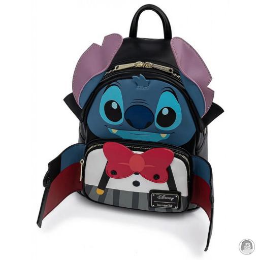 Loungefly Mini sac à dos Vampire Stitch Noeud Papillon Cosplay Lilo et Stitch (Disney) (Lilo et Stitch (Disney))