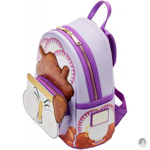 Loungefly Mini sac à dos Zip Bulles La Belle et la Bête (Disney) (La Belle et la Bête (Disney))