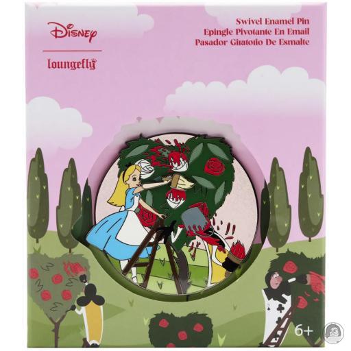 Loungefly Pin Collector Pin Alice Peignant les Roses en Rouge Alice au Pays des Merveilles (Disney)