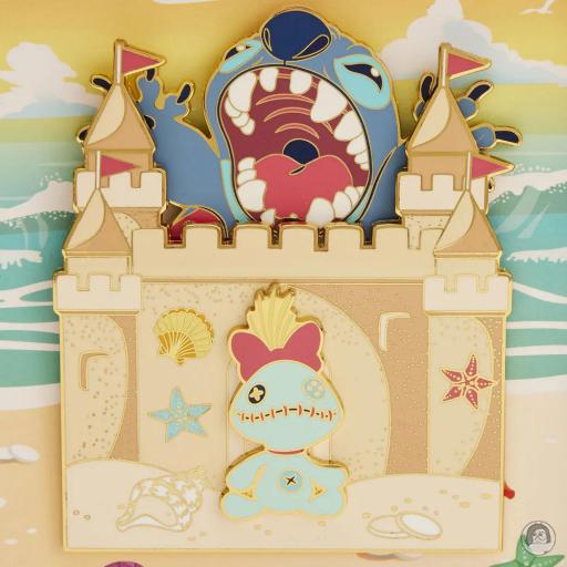 Loungefly Pin Château de Sable Lilo et Stitch (Disney) (Lilo et Stitch (Disney))