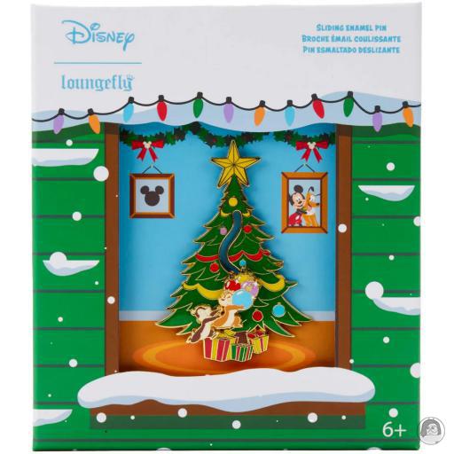 Loungefly Pin Collector Pin Sapin de Noël Tic et Tac (Disney)