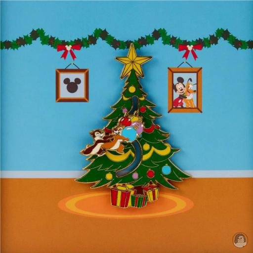 Loungefly Pin Sapin de Noël Tic et Tac (Disney) (Tic et Tac (Disney))