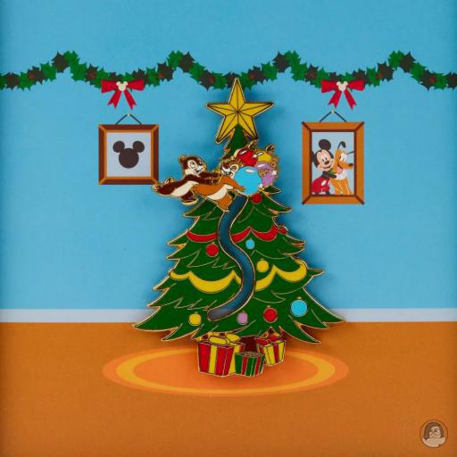 Loungefly Pin Sapin de Noël Tic et Tac (Disney) (Tic et Tac (Disney))