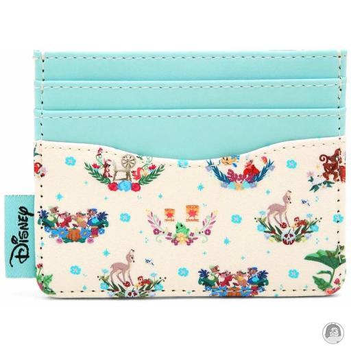 Loungefly Princesses Disney (Disney) Porte-cartes Les Amis des Princesses Disney Floral Princesses Disney (Disney)