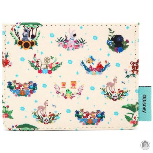 Loungefly Porte-cartes Les Amis des Princesses Disney Floral Princesses Disney (Disney) (Princesses Disney (Disney))