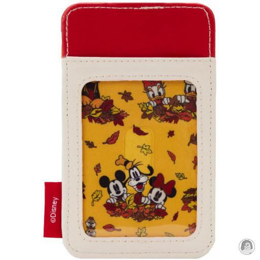 Loungefly Porte-cartes Automne Pluto Mickey Mouse (Disney) (Mickey Mouse (Disney))