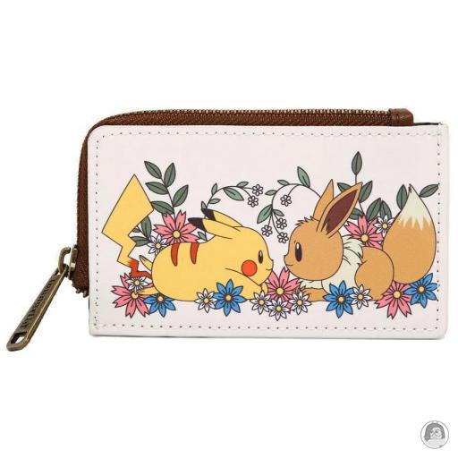 Loungefly Porte-cartes Porte-cartes Evoli & Pikachu Floral II Pokémon