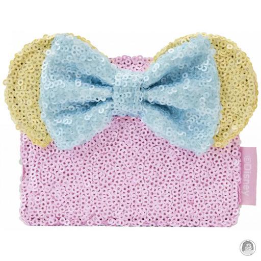 Loungefly Mickey Mouse (Disney) Porte-cartes Minnie Mouse Pastel Sequin Mickey Mouse (Disney)