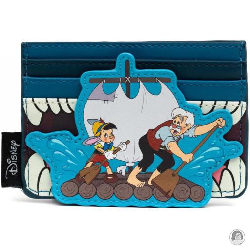 Loungefly Pink à la Mode Porte-cartes Monstro Scène Pinocchio (Disney)