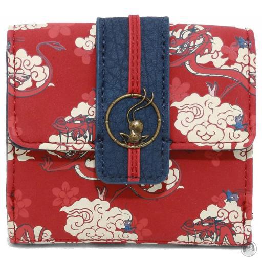 Loungefly Porte-monnaies Porte-monnaie Mushu et Cri-Kee Nuages Mulan (Disney)