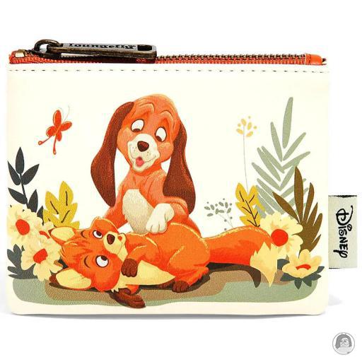 Loungefly Porte-monnaie Rox et Rouky Floral Rox et Rouky (Disney) (Rox et Rouky (Disney))