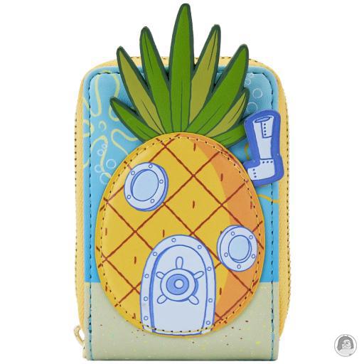 Loungefly Bob l'éponge Portefeuille Accordéon Maison Ananas Bob l'éponge