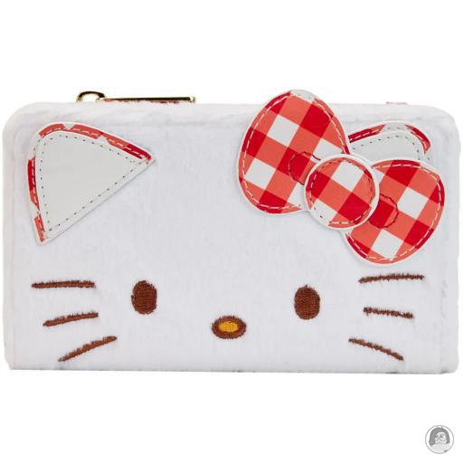 Loungefly Peluche Portefeuille à rabat Hello Kitty Vichy Cosplay Sanrio