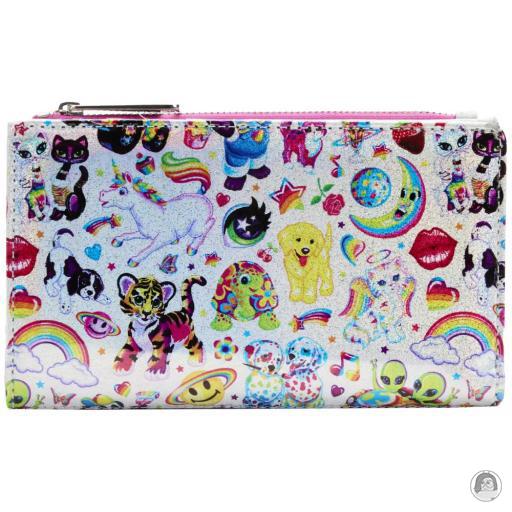 Loungefly Lisa Frank Portefeuille à rabat Lisa Franck Iridescent Lisa Frank