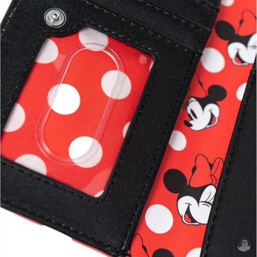 Loungefly Portefeuille à rabat Minnie Mouse à Pois (Rouge) Mickey Mouse (Disney) (Mickey Mouse (Disney))